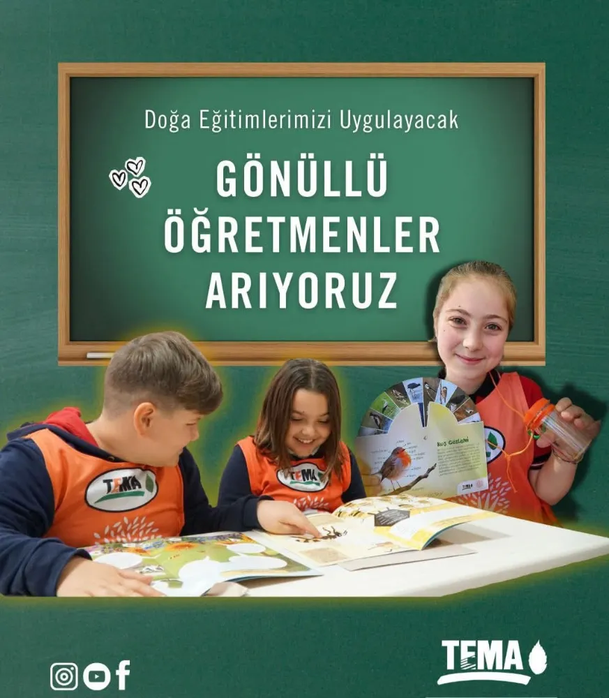 TEMA’dan Lüleburgaz ’da ki Öğretmenlere Eğitim Programı Daveti